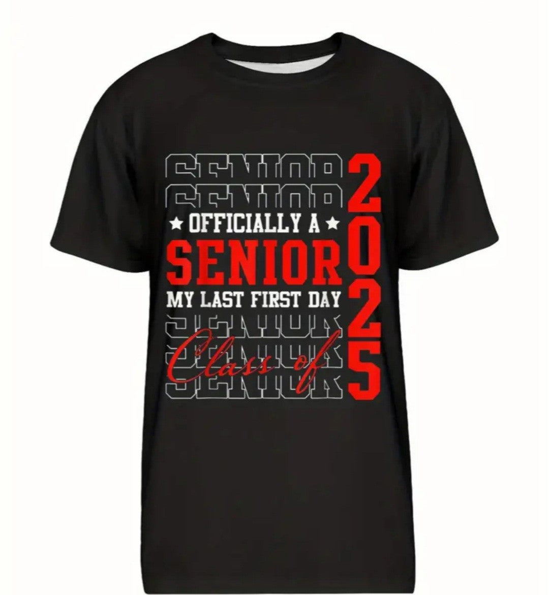 Unisex Senior Class Of 2025 T-shirt