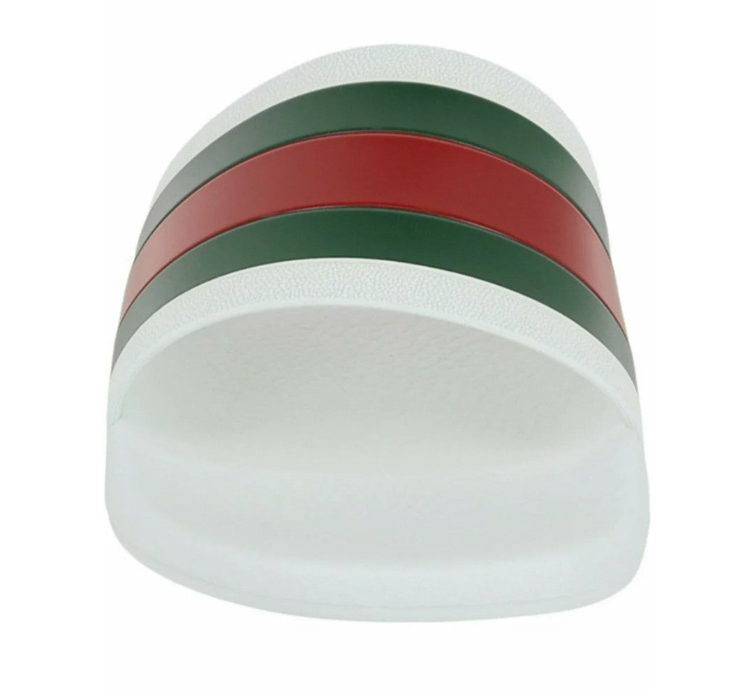 Gucci Striped Slides w/ Tags