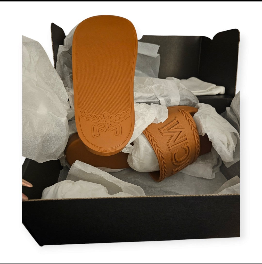 MCM Rubber Slides  W/Tags